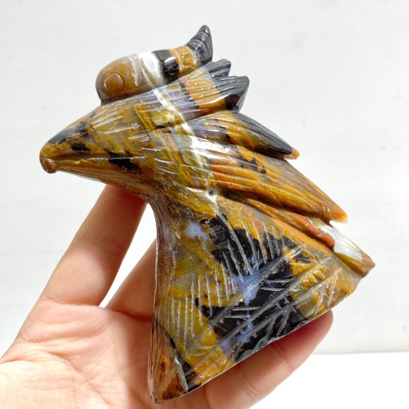 10 Pieces Ocean Jasper Birds Carving Clearance - Wholesale Crystals