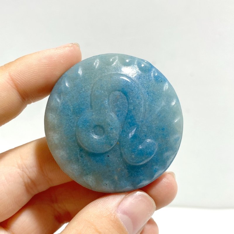 12 Pieces A Set of Trolleite Stone Twelve Constellations Carving - Wholesale Crystals