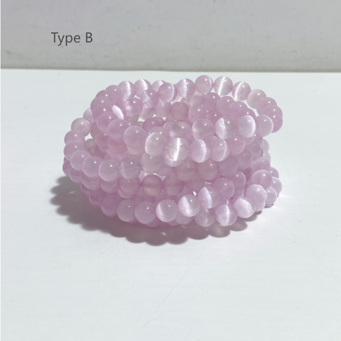 2 Types Aura Selenite Bracelets Wholesale