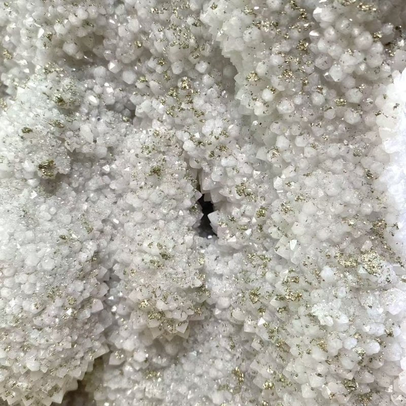 12.5KG Clear Quartz Cluster Mixed Apophyllite Pyrite Mineral Specimen (Sea Freight Only) -Wholesale Crystals