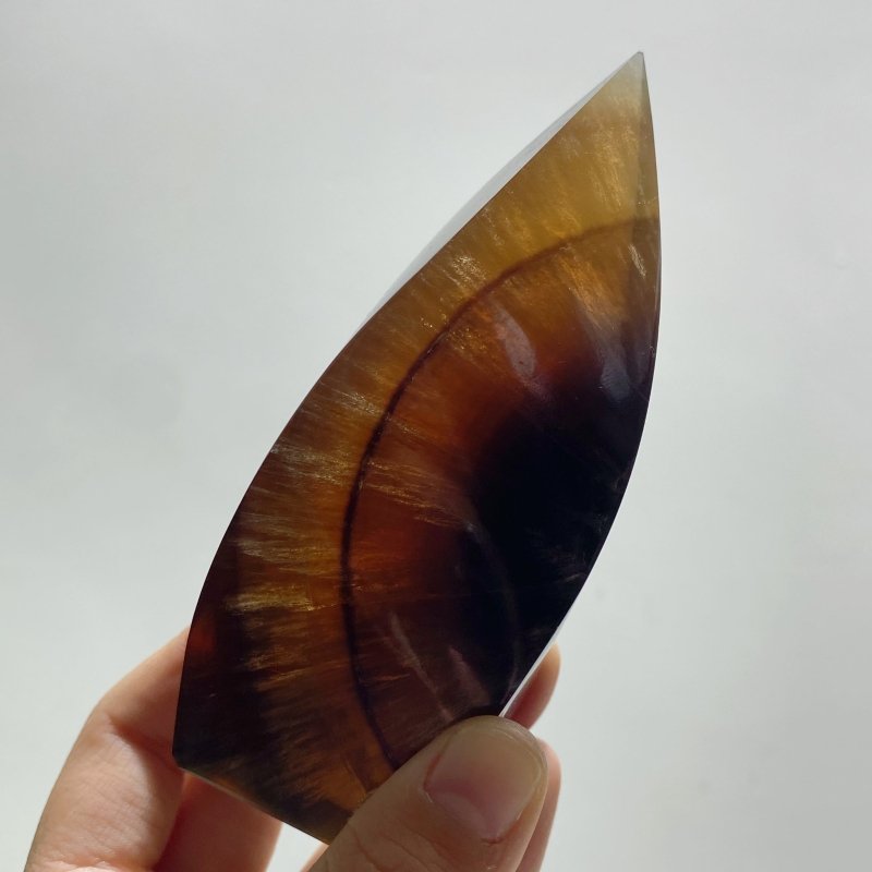 13 Pieces High Quality Large Rainbow Fluorite Flame Mixed Color - Wholesale Crystals