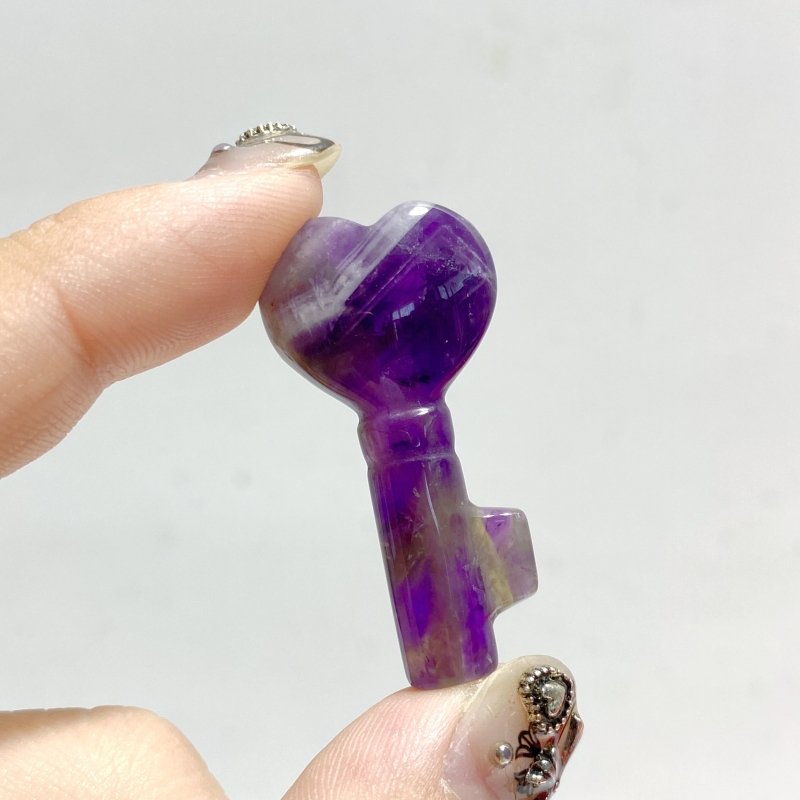 13 Types Heart Key Shape Wholesale Green Aventurine Tiger Eye Howlite -Wholesale Crystals