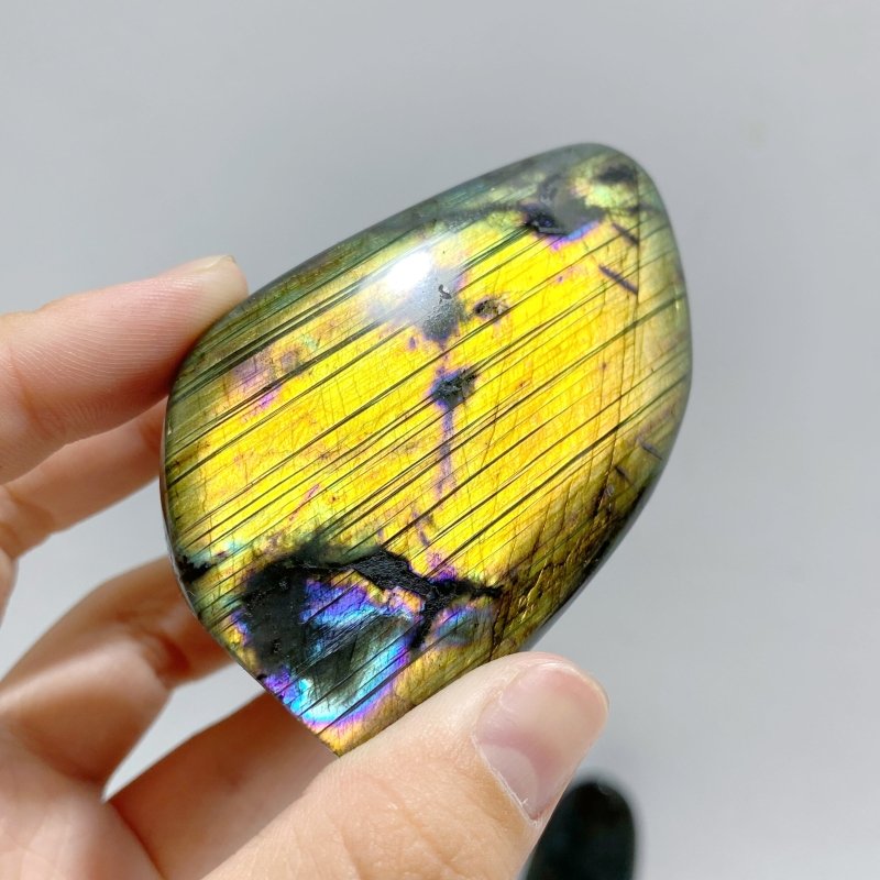 15 Pieces Labradorite Polished Free Form -Wholesale Crystals