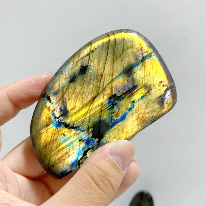 15 Pieces Labradorite Polished Free Form -Wholesale Crystals