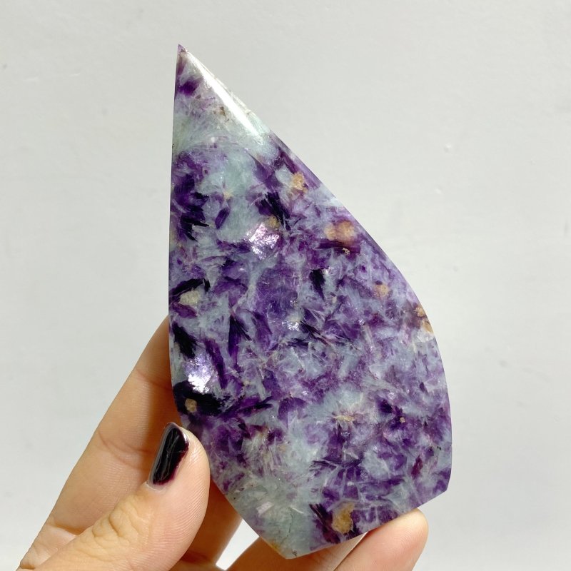 15 Pieces Spark Lepidolite Arrow Head Shape - Wholesale Crystals