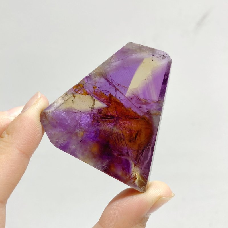 16 Pieces God's Fingerprint Ametrine Free Form - Wholesale Crystals