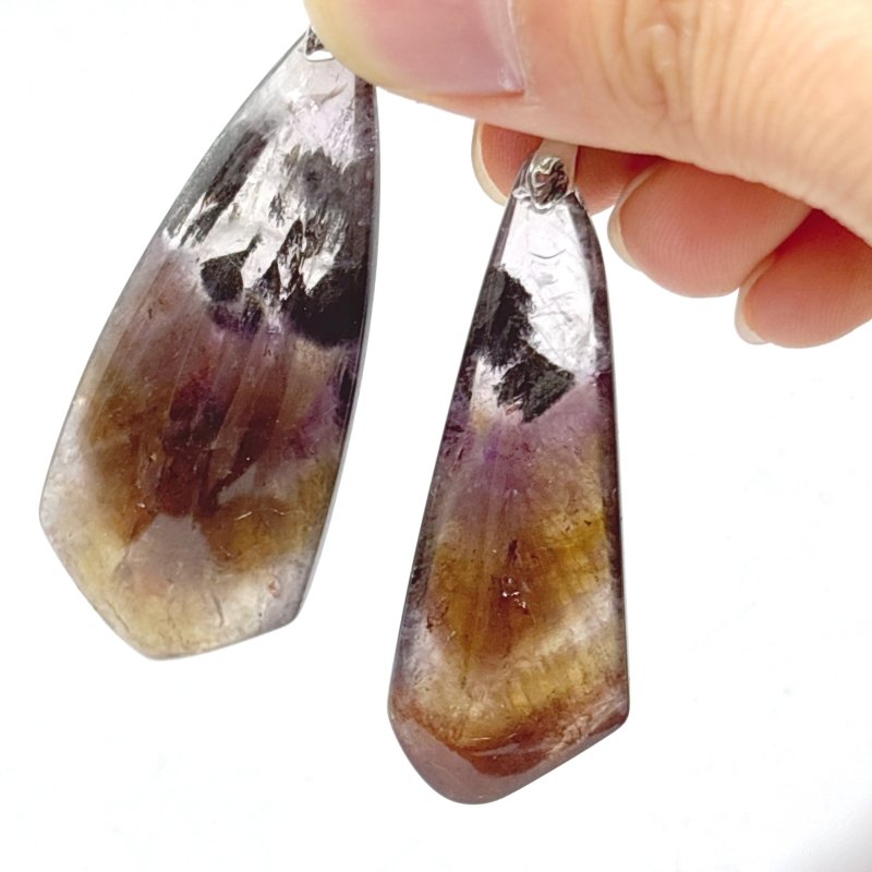 16 Pieces Rare Auralite 23 Ametrine Mixed Pyrite Crystal For Collection -Wholesale Crystals