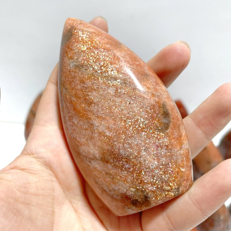 18 Pieces High Quality Sunstone Arrow Head Shape - Wholesale Crystals