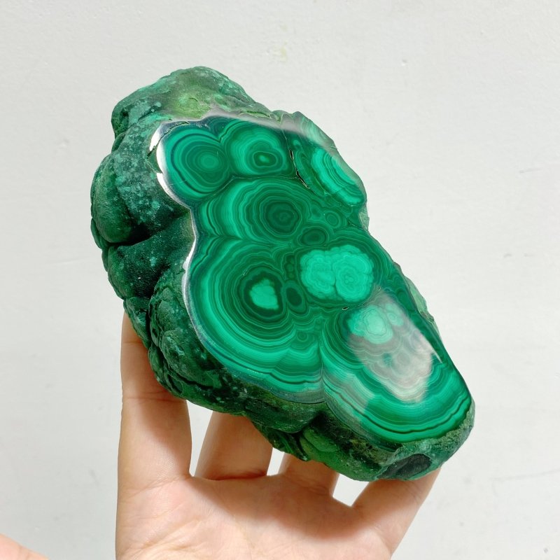 2 Pieces High Quality Malachite Slab - Wholesale Crystals
