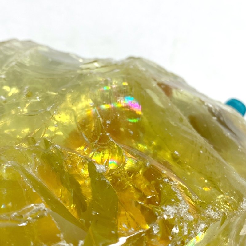 2 Pieces Large Citrine Raw Stone Specimen With Beautiful Rainbow 11 -Wholesale Crystals