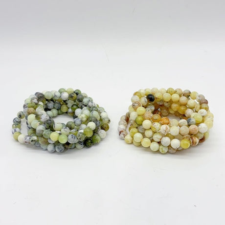 2 Types Bracelet Green Yellow Opal Bracelet Wholesale -Wholesale Crystals