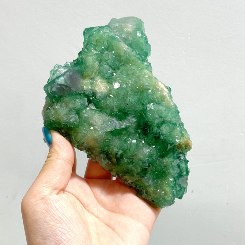 22 Pieces Green Fluorite Raw Crystal - Wholesale Crystals