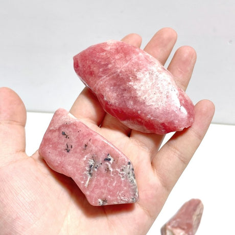 24 Pieces Rhodochrosite Free Form Mixed Size - Wholesale Crystals
