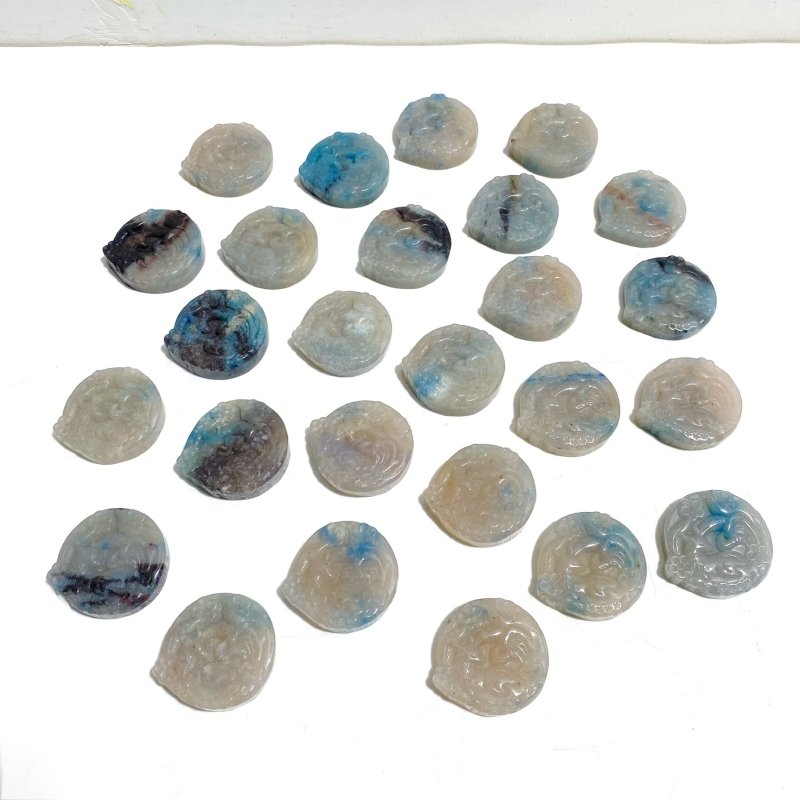 26 Pieces Trolleite Stone Deer Carving Clearance - Wholesale Crystals