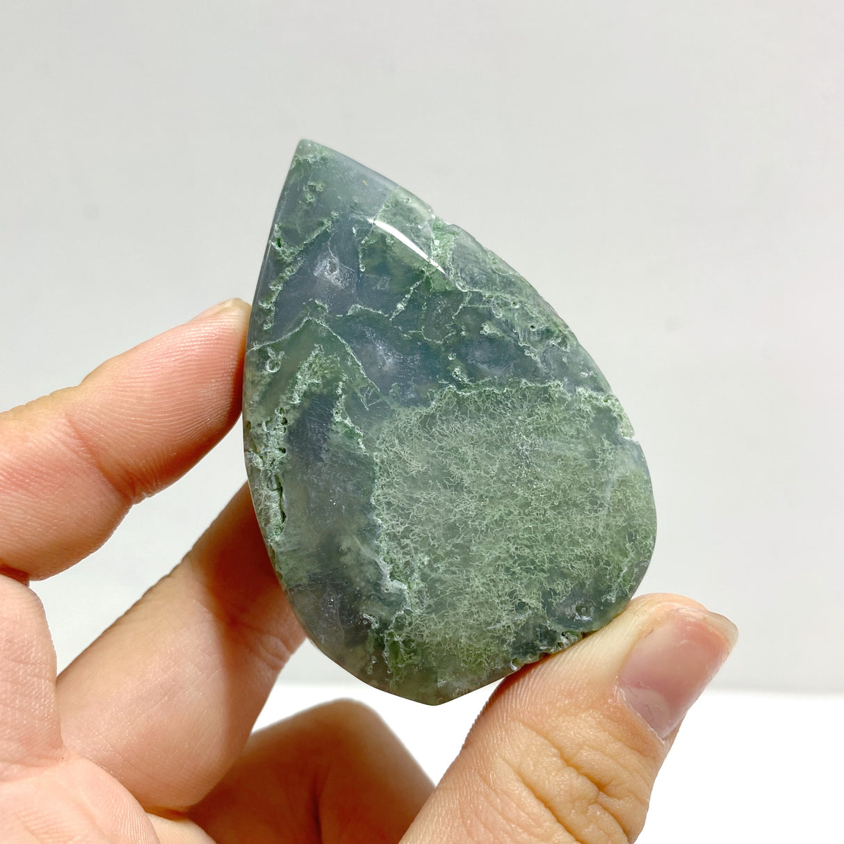 Moss Agate Arrow Head Shape Home Decor Wholesale