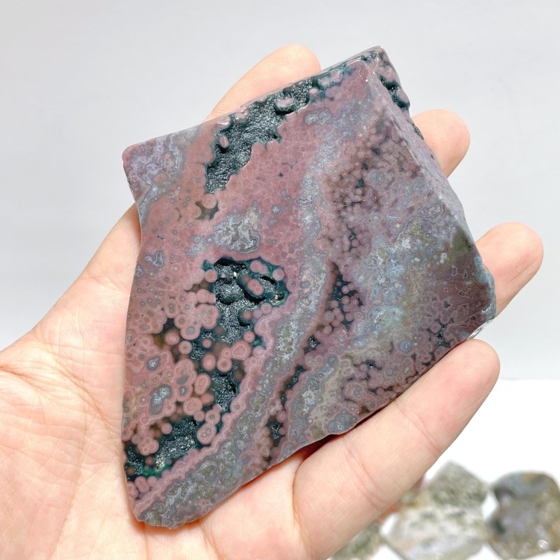 29 Pieces Beautiful 8th Vein Ocean Jasper Slab - Wholesale Crystals