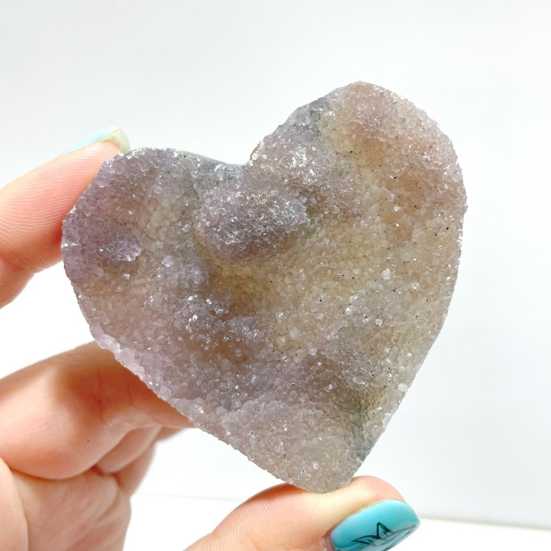 29 Pieces Beautiful Amethyst Cluster Heart - Wholesale Crystals