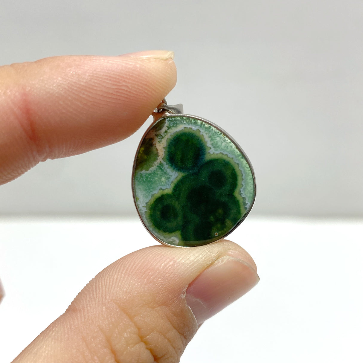 47 Pieces 8th Vein Ocean Japser Pendants