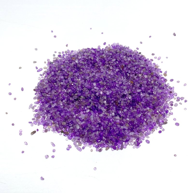 3 - 5mm Amethyst Gravel Chips Wholesale - Wholesale Crystals