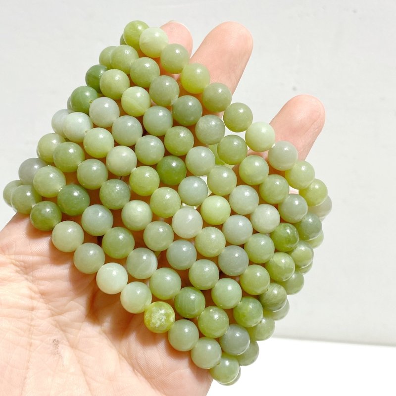 3 Types Jade Bracelets Wholesale Hetian Jade Lemon Jade - Wholesale Crystals
