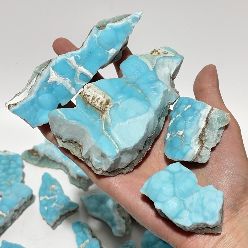 30 Pieces Beautiful Hemimorphite Raw Stone Specimen -Wholesale Crystals