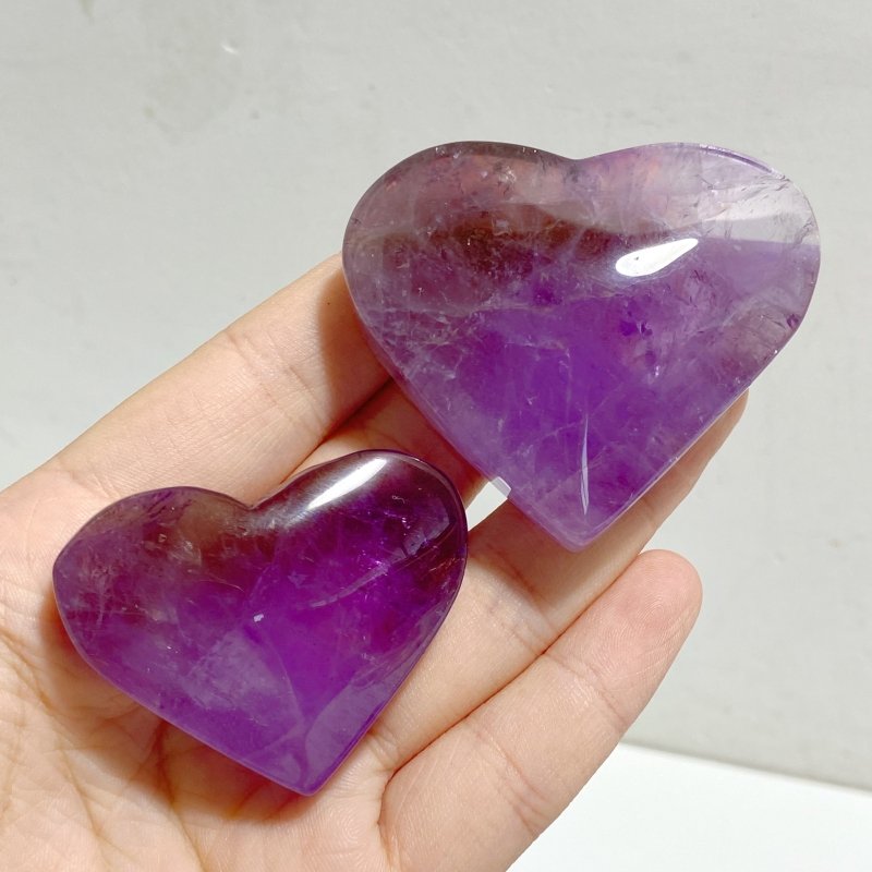 31 Pieces Ametrine Heart Crystal -Wholesale Crystals