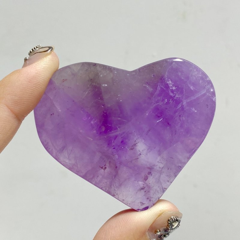 31 Pieces Ametrine Heart Crystal -Wholesale Crystals
