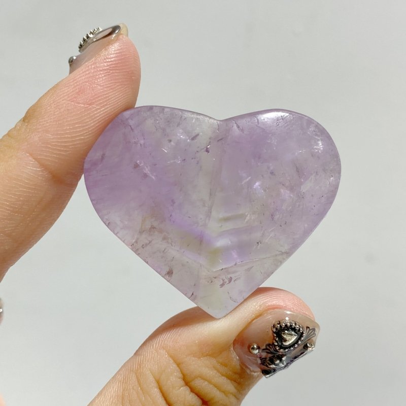 31 Pieces Ametrine Heart Crystal -Wholesale Crystals