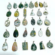 32 Pieces Beautiful 8th Vein Ocean Japser Pendant - Wholesale Crystals