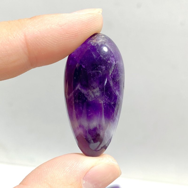 3.87kg Chevron Amethyst Tumbled Stone(Defect) -Wholesale Crystals