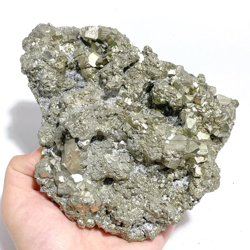 4 Pieces High Quality Raw Pyrite Specimen For Collection - Wholesale Crystals