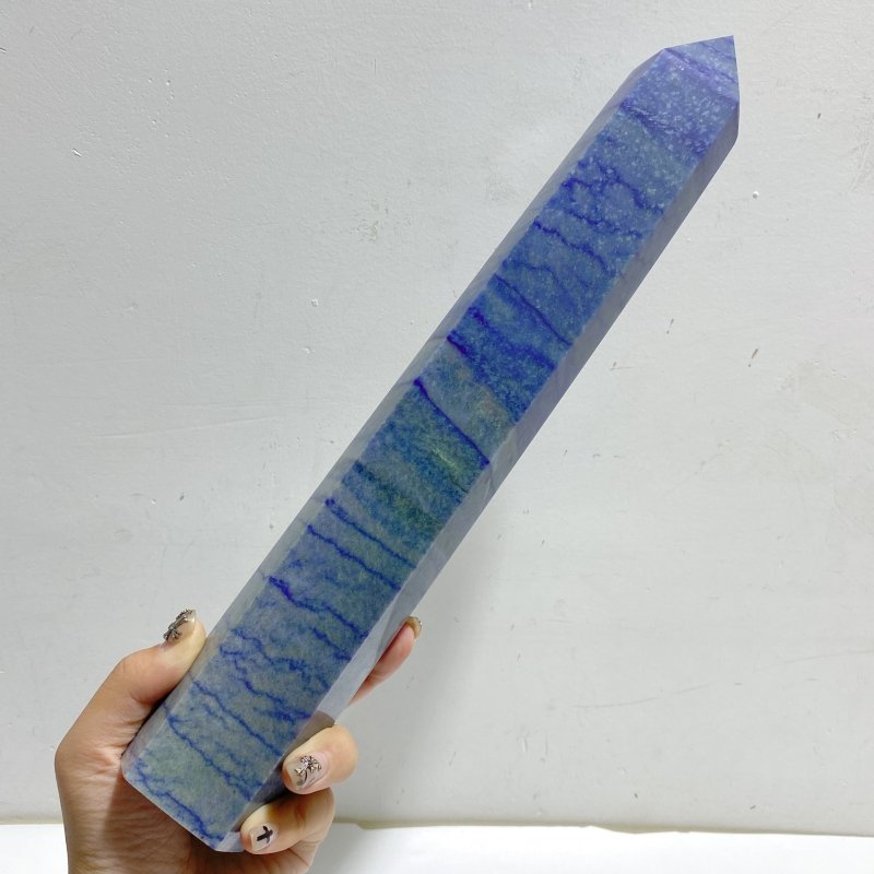4 Pieces Large Blue Aventurine Tower -Wholesale Crystals