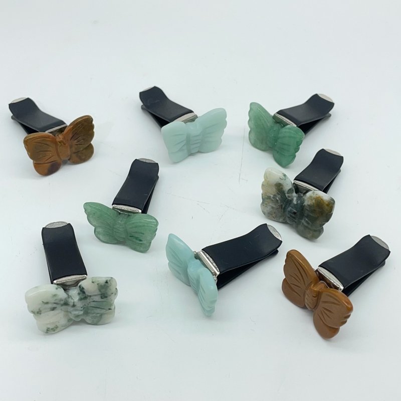 4 Types Butterfly Carving Car Air Vent Clips Wholesale Car Accessories -Wholesale Crystals