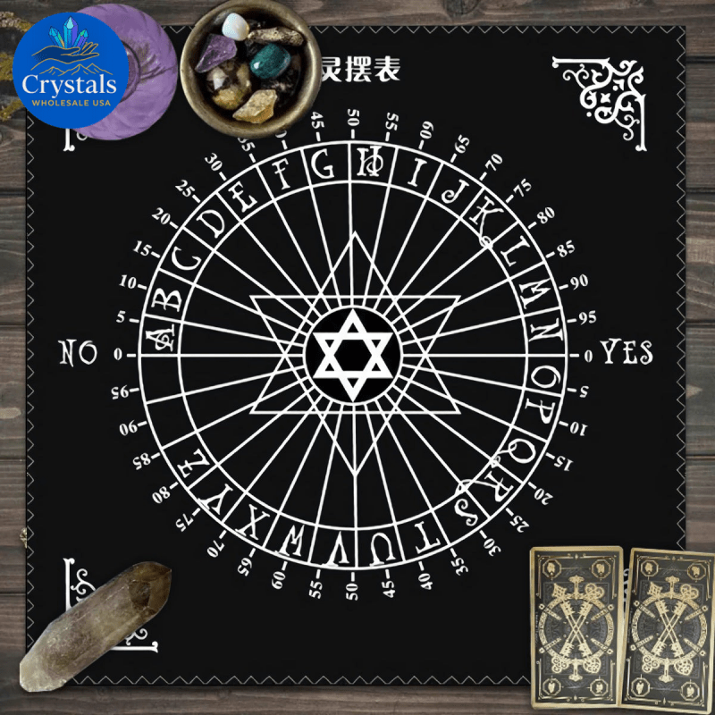 4 Zodiac Altar(1 - 1) Tarot Tablecloth - Wholesale Crystals
