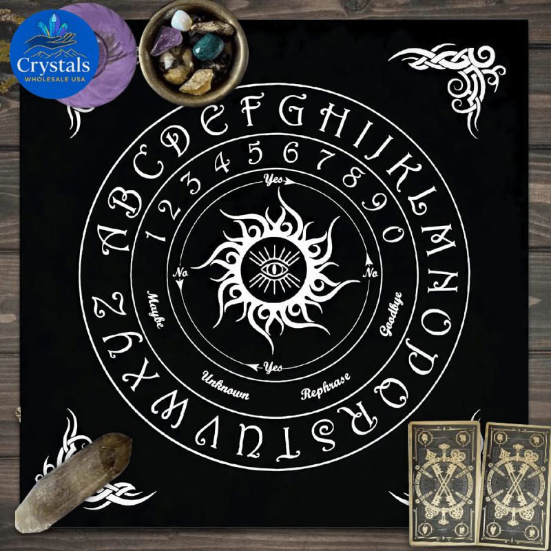 4 Zodiac Altar(1 - 1) Tarot Tablecloth - Wholesale Crystals