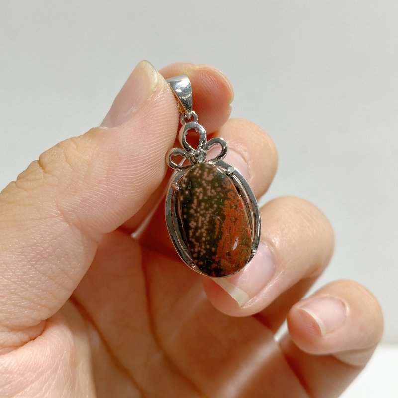 45 Pieces Beautiful 8th Vein Ocean Japser Pendant -Wholesale Crystals