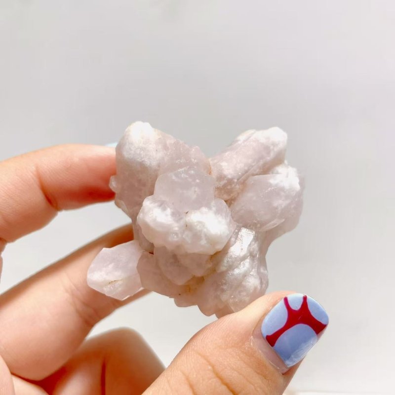 45 Pieces Raw Pink Quartz Specimen - Wholesale Crystals