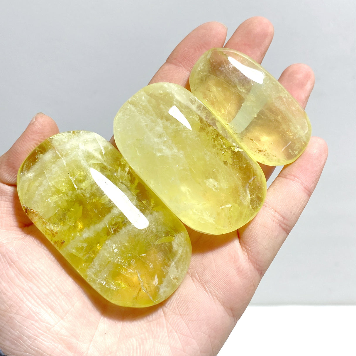 Citrine Palm Stone Wholesale