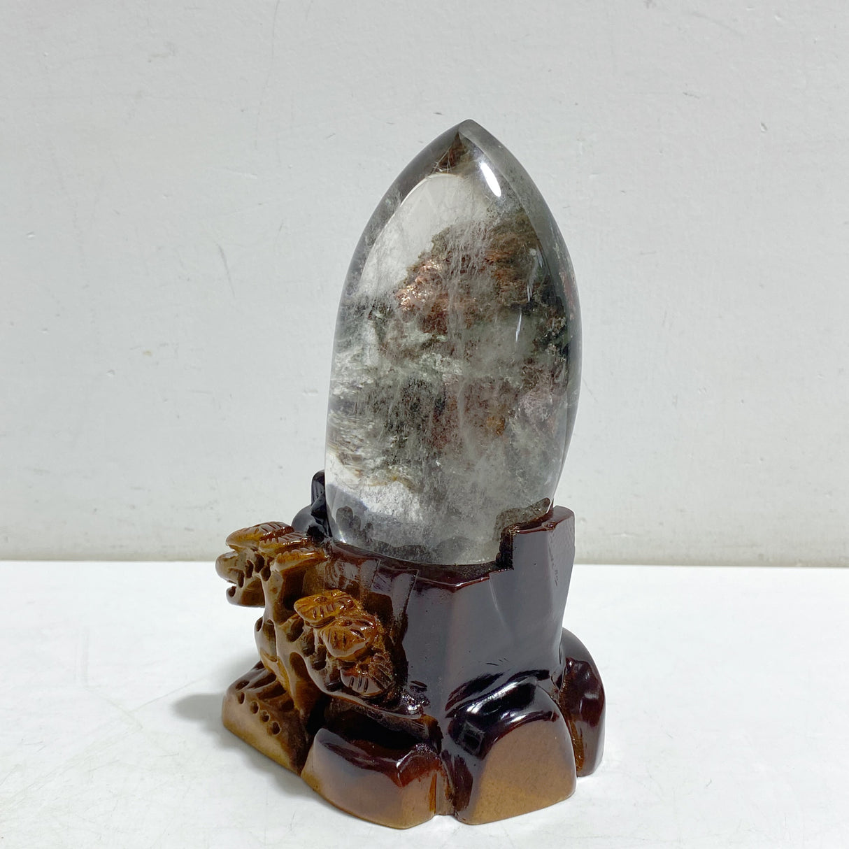 Beautiful Garden Quartz With Stand Home Decor