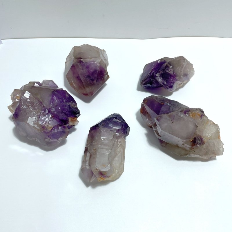 5 Pieces Beautiful Amethyst Specimen Crystal - Wholesale Crystals