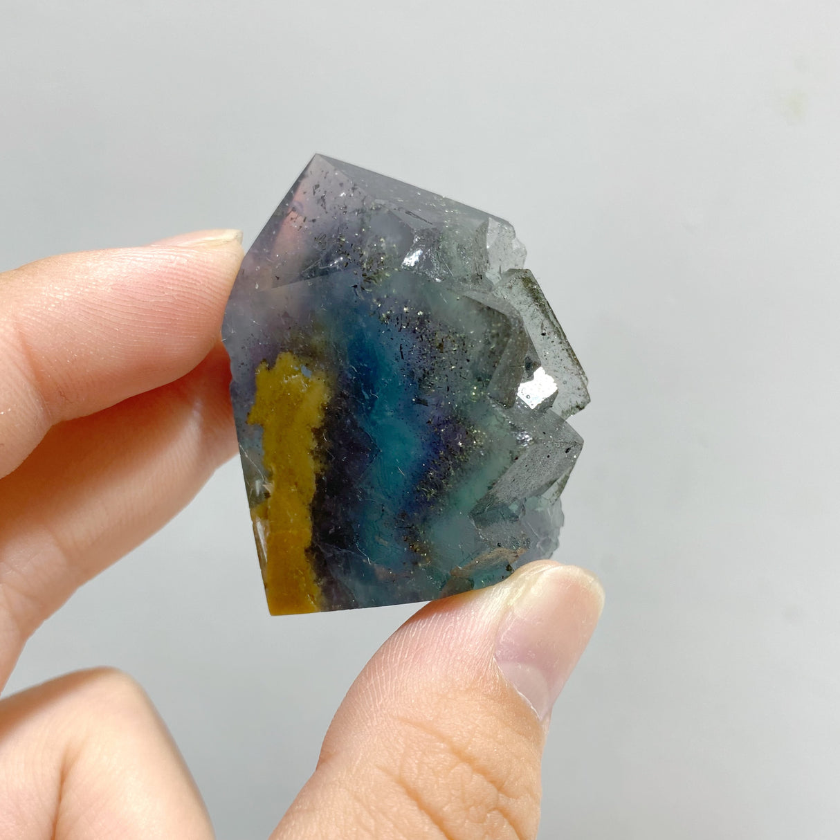 51 Pieces Fluorite Mixed Pyrite Raw Side Tower