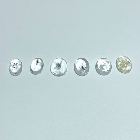 6 Pieces Enhydro Quartz Oval Cabochon Crystal DIY Pendants 1 - Wholesale Crystals