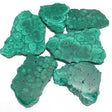 6 Pieces High Quality Beautiful Malachite Slab - Wholesale Crystals