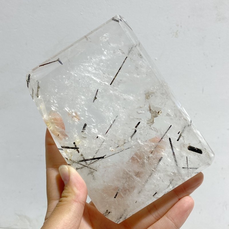 6 Pieces Large Black Tourmaline Free Form -Wholesale Crystals