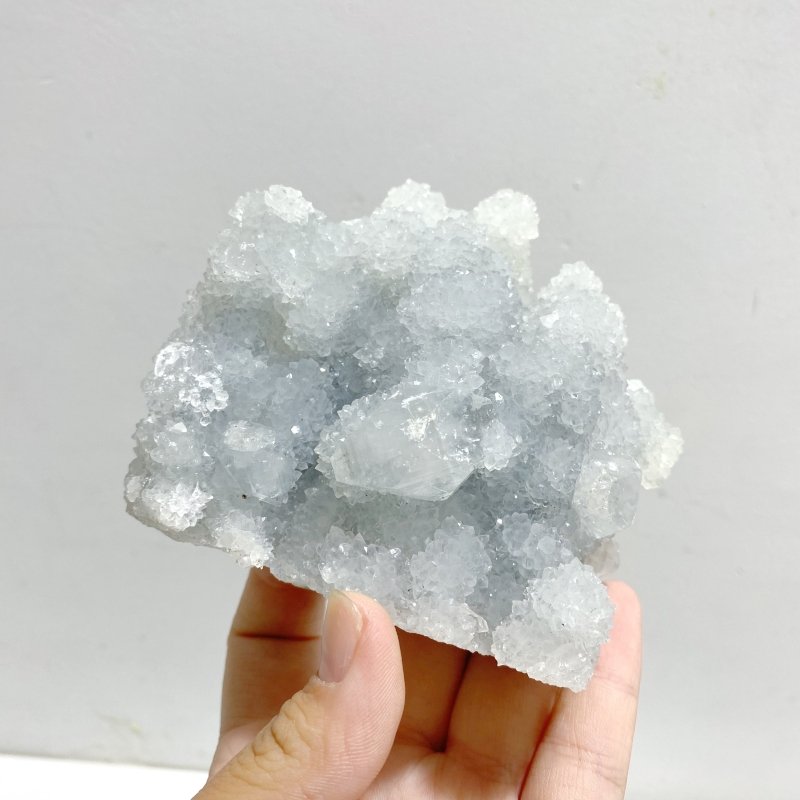 6 Pieces Raw Apophyllite Mineral Specimen -Wholesale Crystals