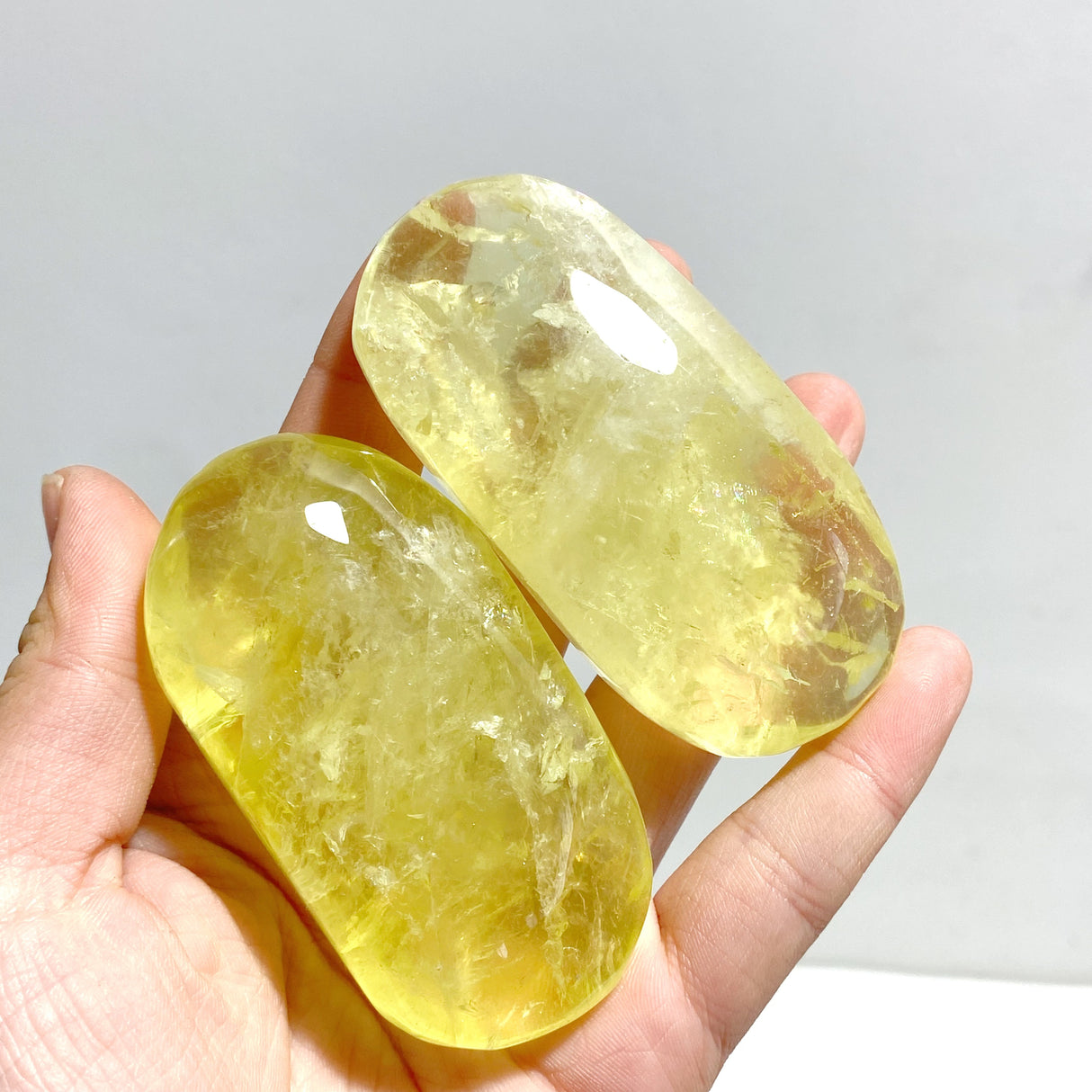 Citrine Palm Stone Wholesale