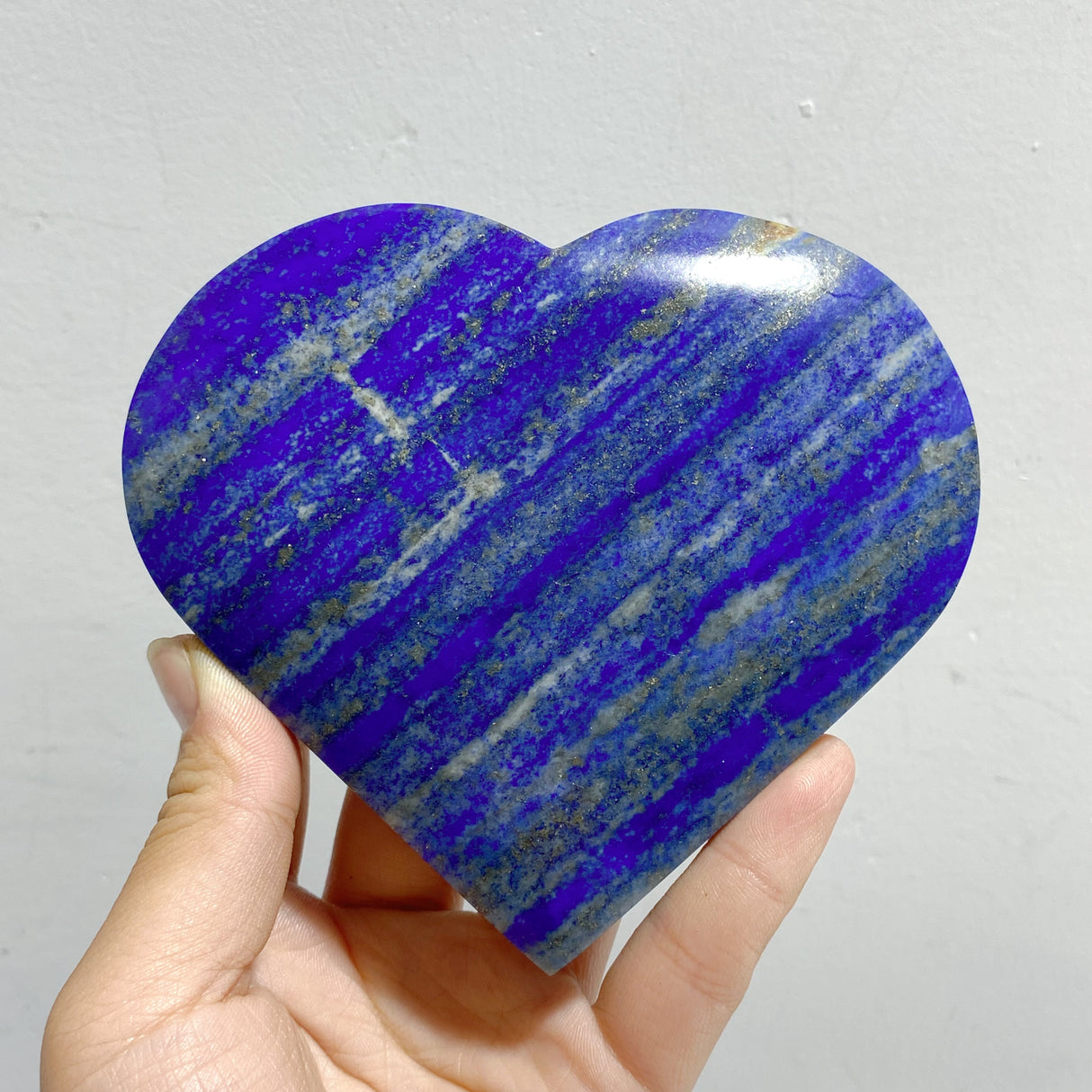 8 Pieces Large Lapis Lazuli Heart