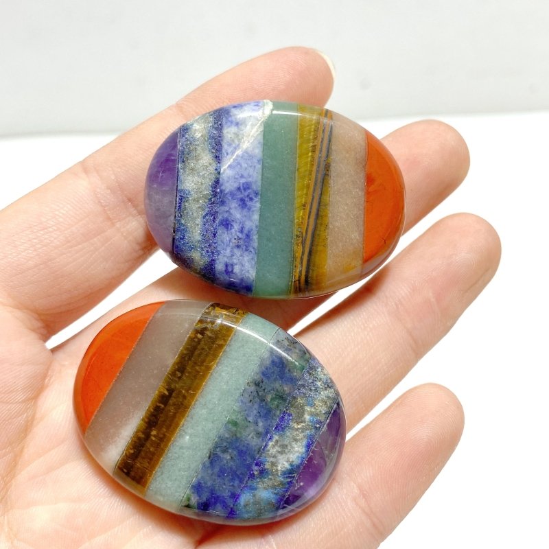 7 Chakra Palm Stone Wholesale - Wholesale Crystals