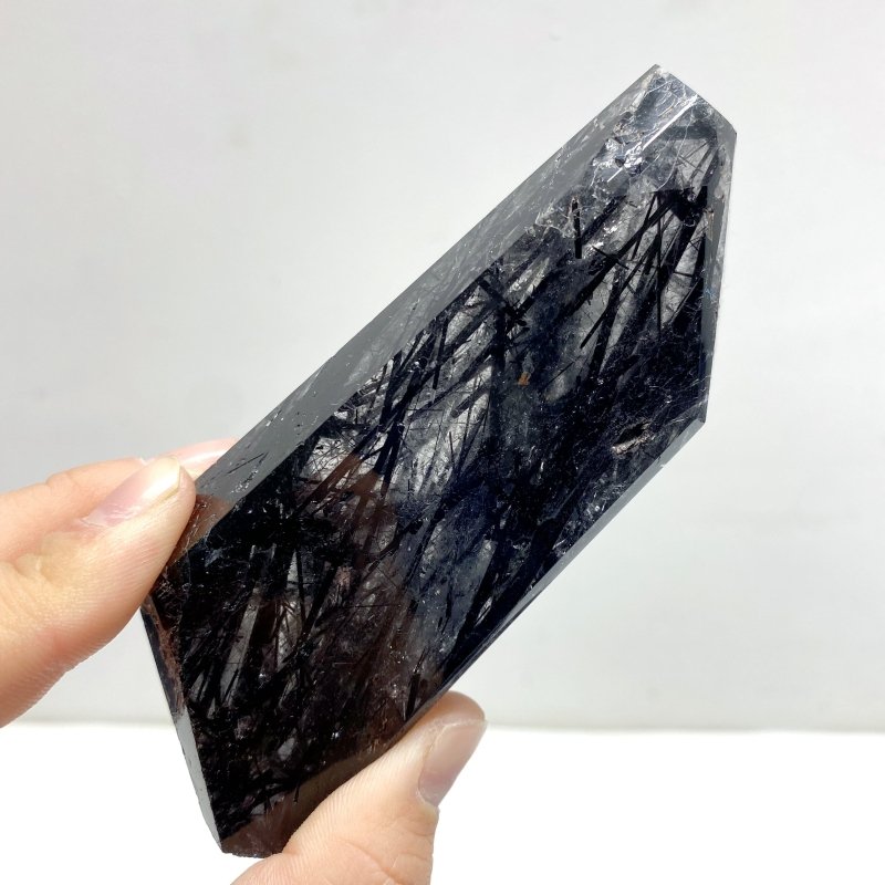 7 Pieces Black Tourmaline Free Form - Wholesale Crystals