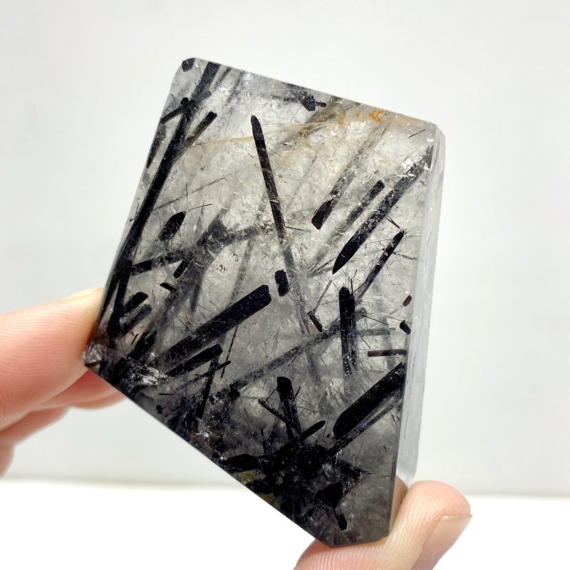7 Pieces Black Tourmaline Free Form - Wholesale Crystals